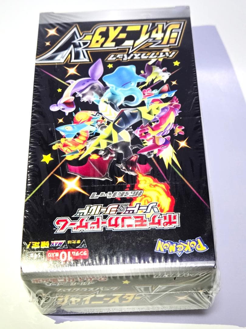 シャイニースターV ポケモンカードゲーム 1 BOX 新品未開封 シュリンク付き