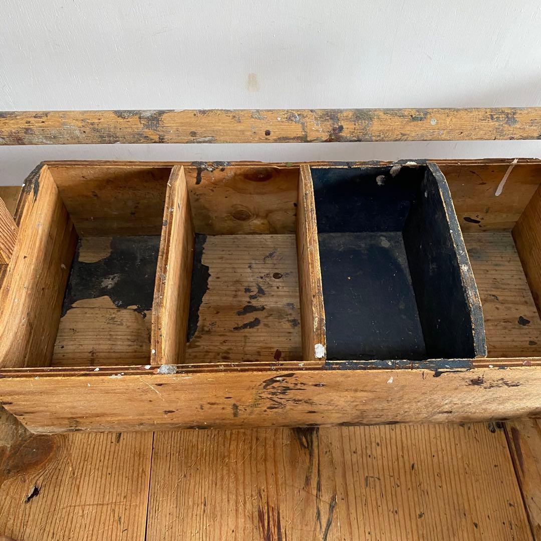 8点セット 木箱 雑貨 小物 古道具 民藝 ボックス y42