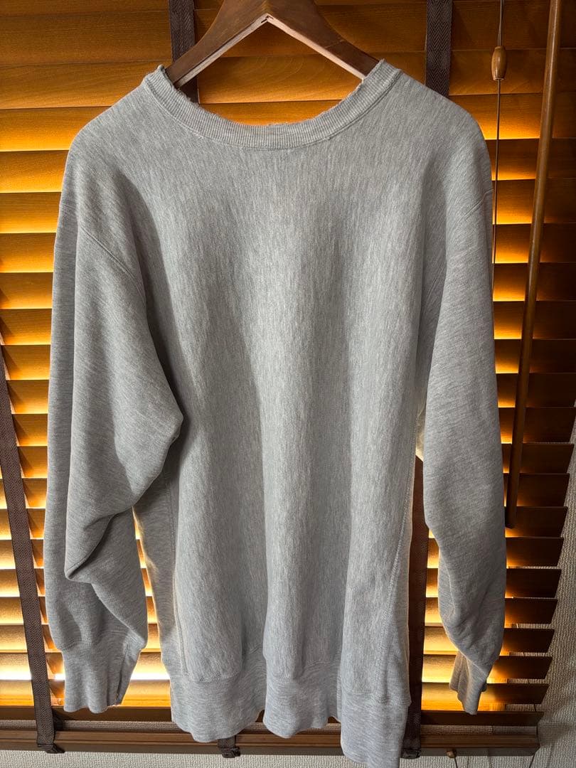 90s USA製 チャンピオン リバースウィーブ XL カレッジ 3段プリント