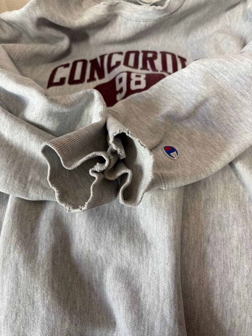 90s USA製 チャンピオン リバースウィーブ XL カレッジ 3段プリント