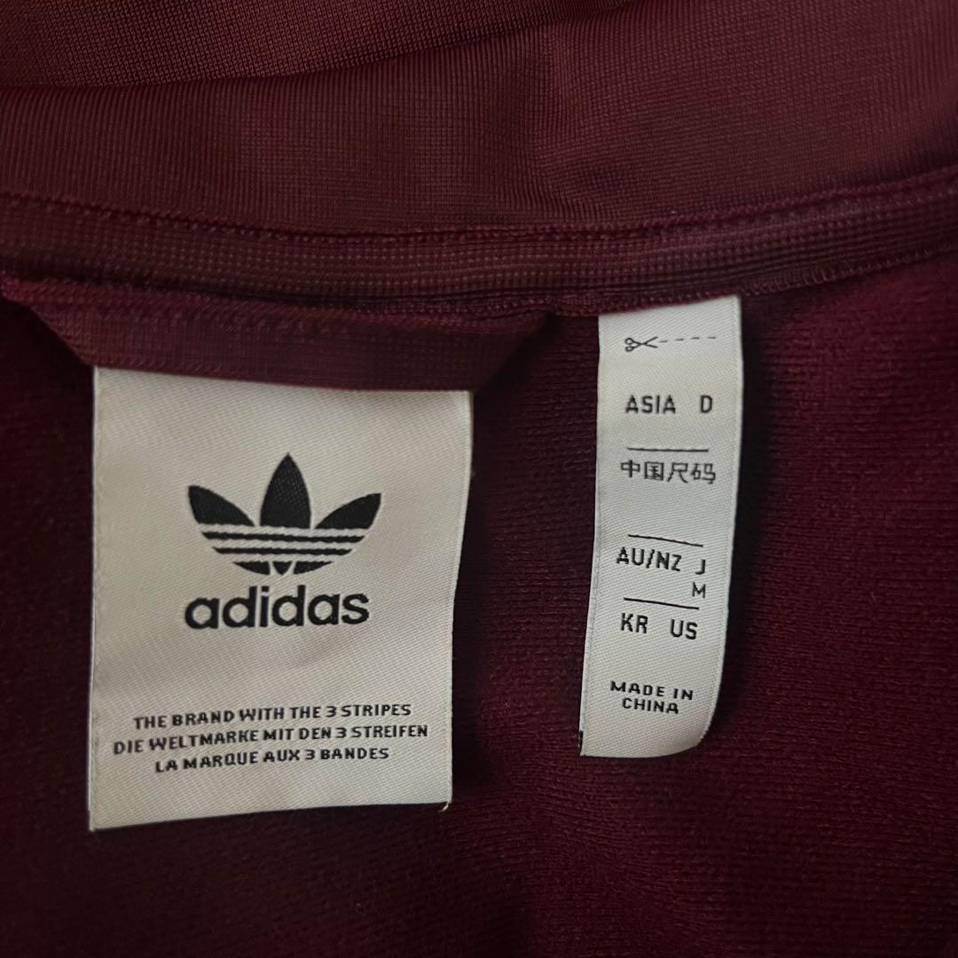 adidas ベッケンバウアー トラックジャケット ワインレッド M
