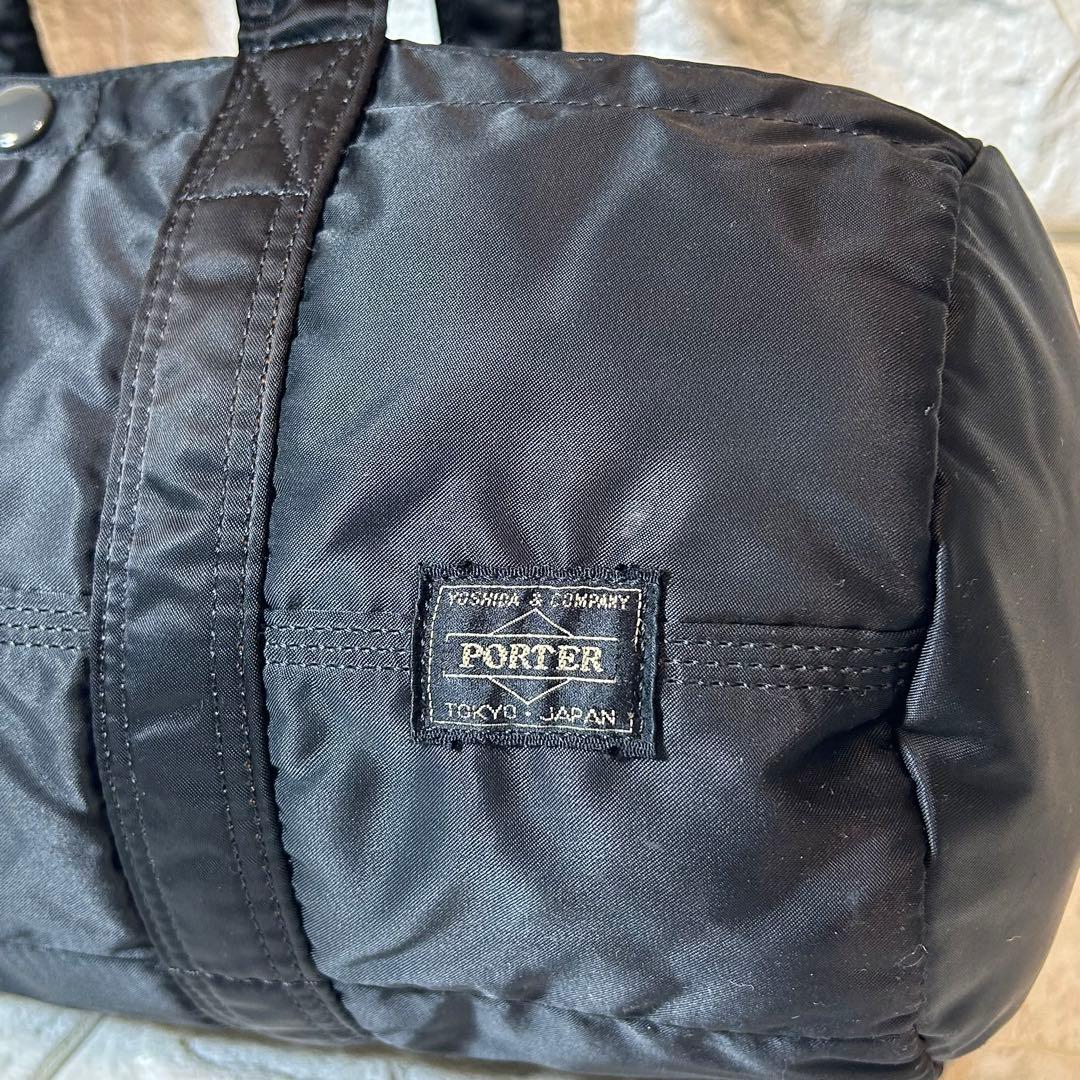ポーター タンカー ミニボストン ダッフルバッグ ブラック 希少