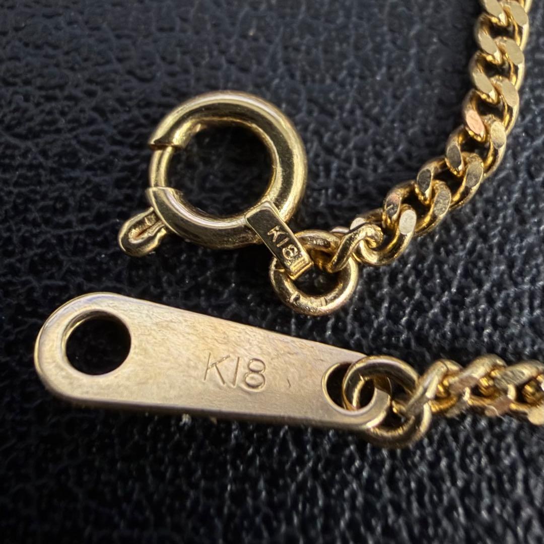 美さま専用(B013026) K18喜平ネックレス 2面シングル 18金 YG