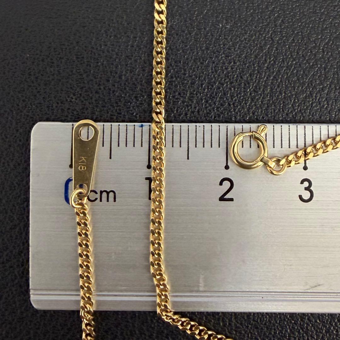 美さま専用(B013026) K18喜平ネックレス 2面シングル 18金 YG