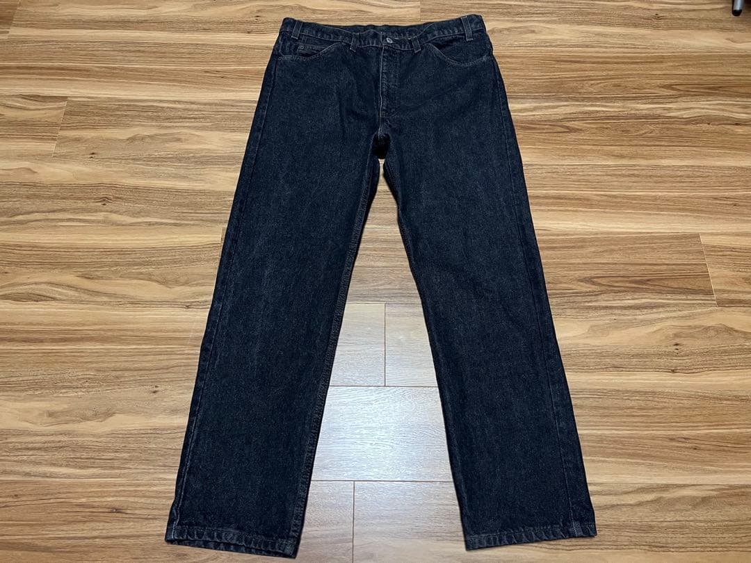 80s Levis 505 ブラック 先染め W38 L30 89年11月製