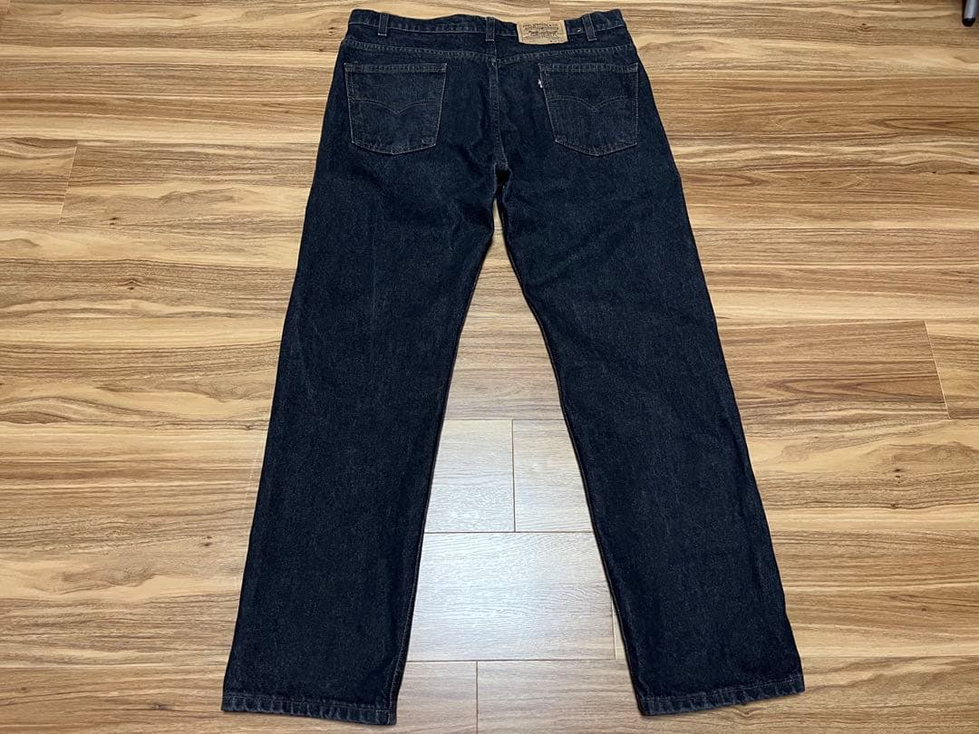 80s Levis 505 ブラック 先染め W38 L30 89年11月製