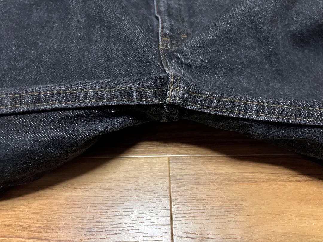 80s Levis 505 ブラック 先染め W38 L30 89年11月製