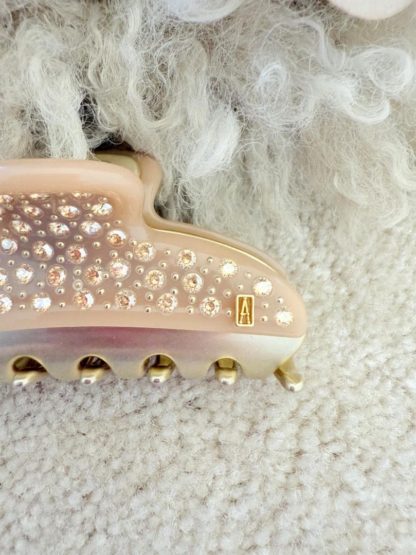 アレクサンドル ドゥ パリ ヘアクリップ ヴァンドーム　ラインストーン