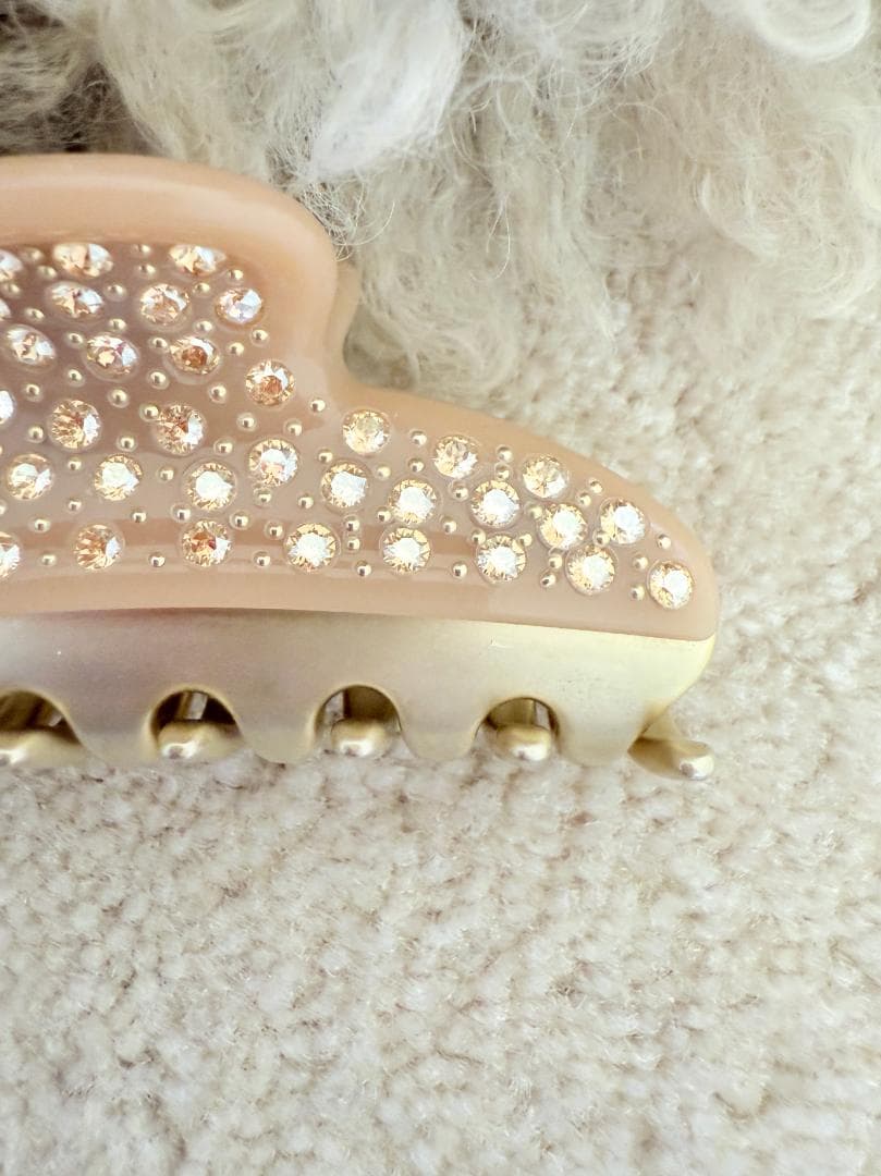 アレクサンドル ドゥ パリ ヘアクリップ ヴァンドーム　ラインストーン