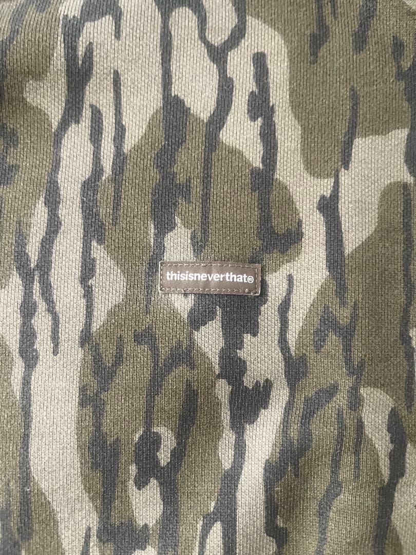 thisisneverthat スウェット　カモ柄