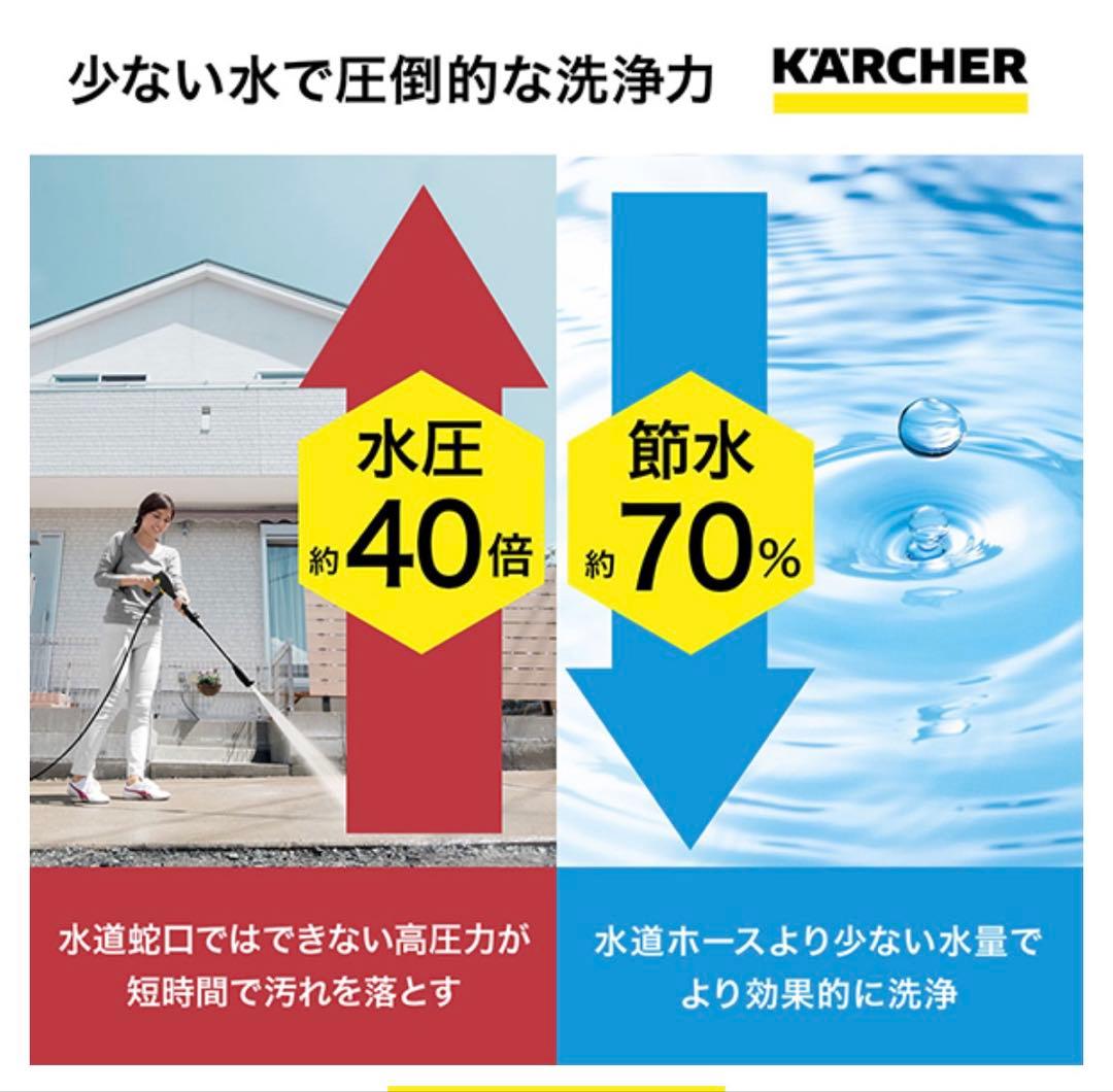 KARCHER K3上位モデル高圧洗浄機 本体