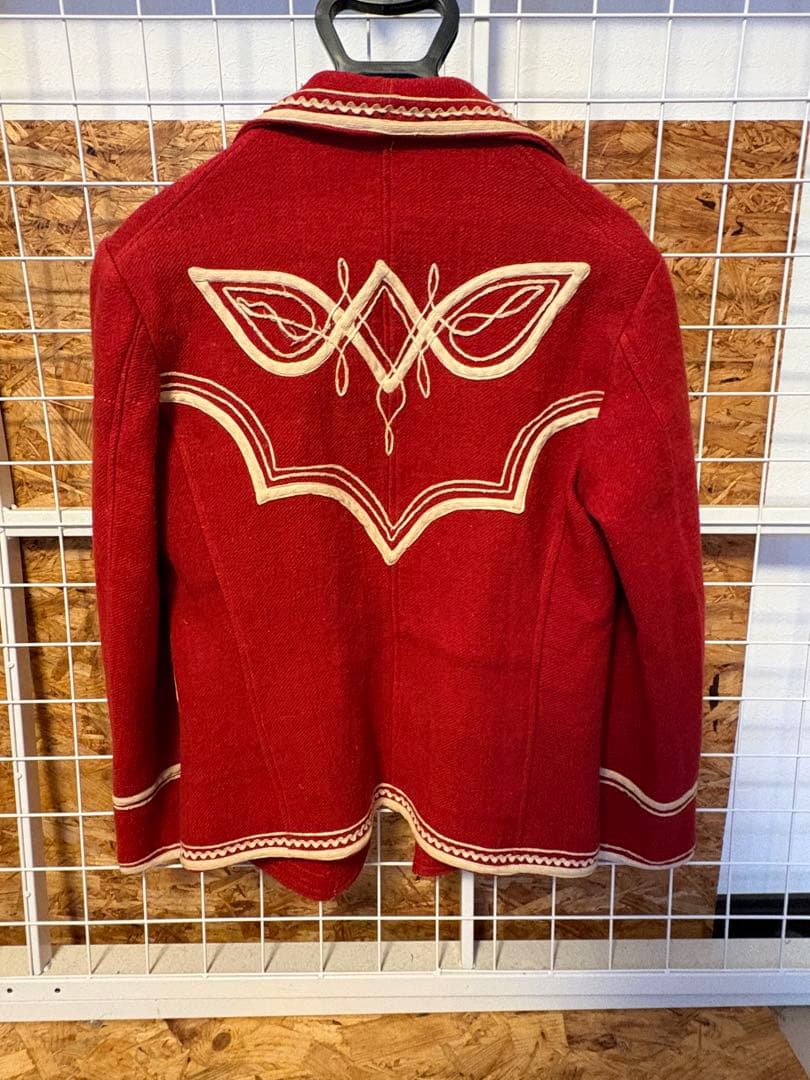 40S Vintage ウエスタン ジャケット ビンテージ 1点物 刺繍