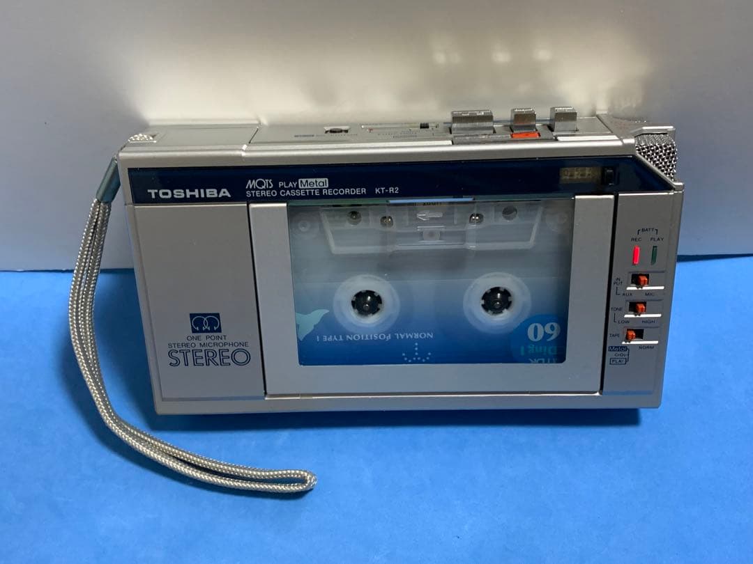 TOSHIBA 東芝 KT-R2　カセットレコーダー