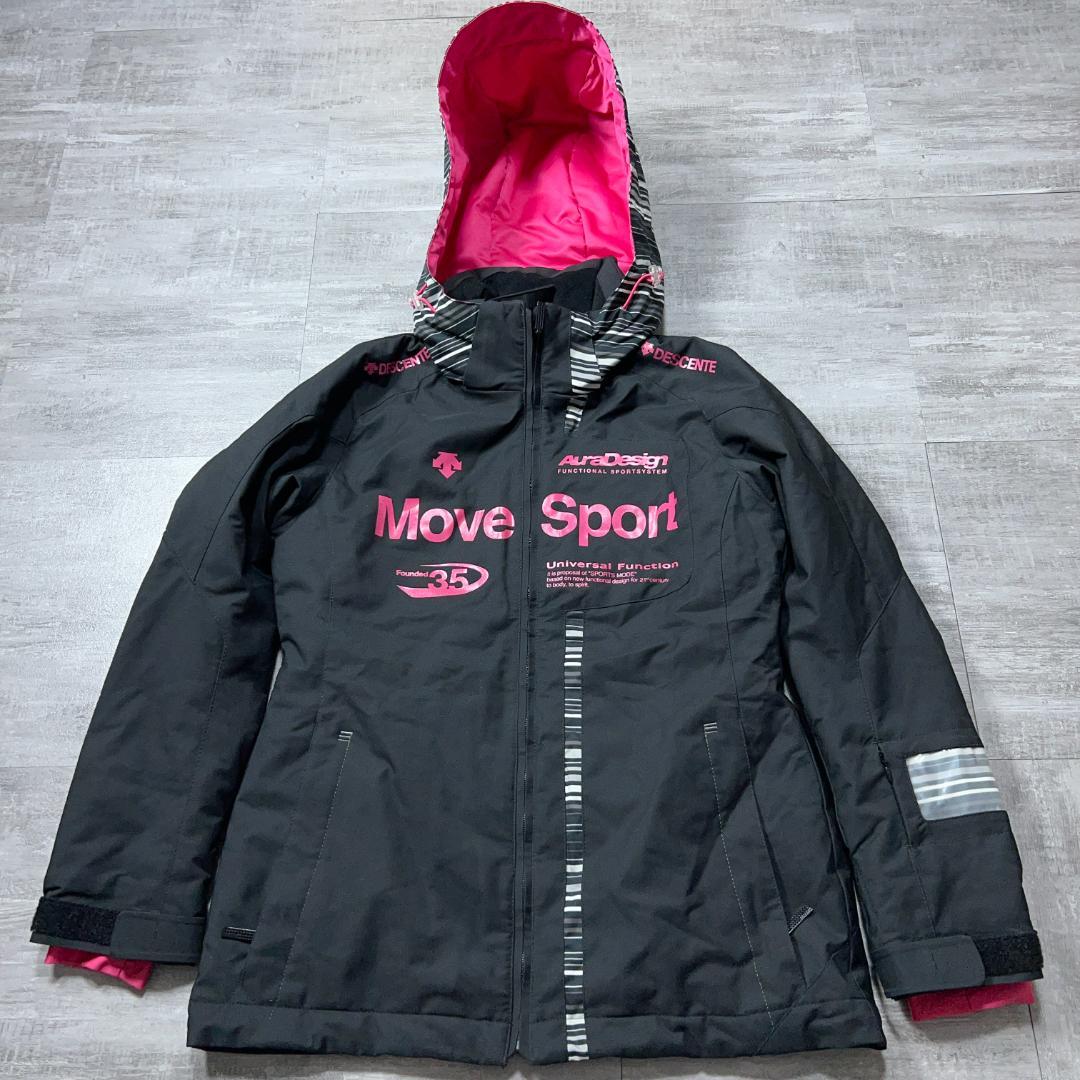 美品 デサント ムーブスポーツ スキーウェア レディース 9号 Mスノーボード
