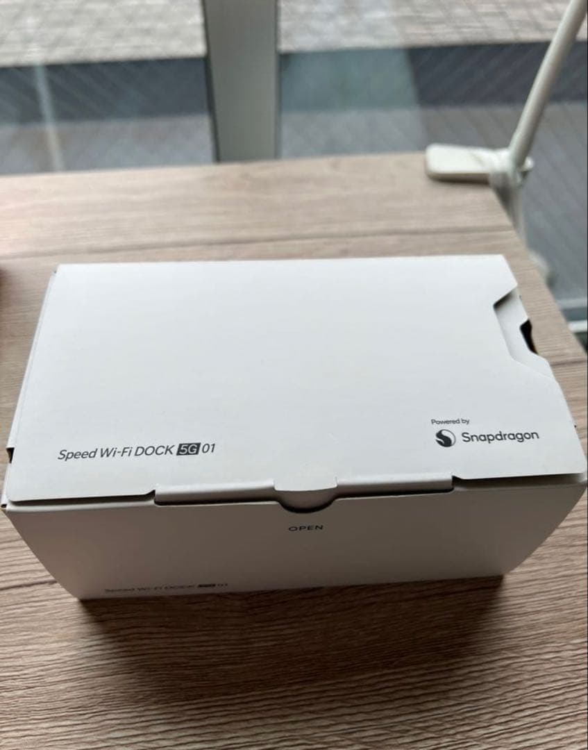 【新品未使用】値下げ可SpeedWi-Fi DOCK5G01 ポケットWi-Fi