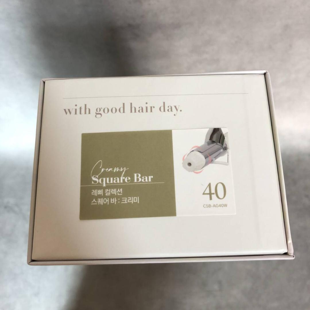 未使用 クレイツ Repit スクエアバー◇40mm CSB-AG40W