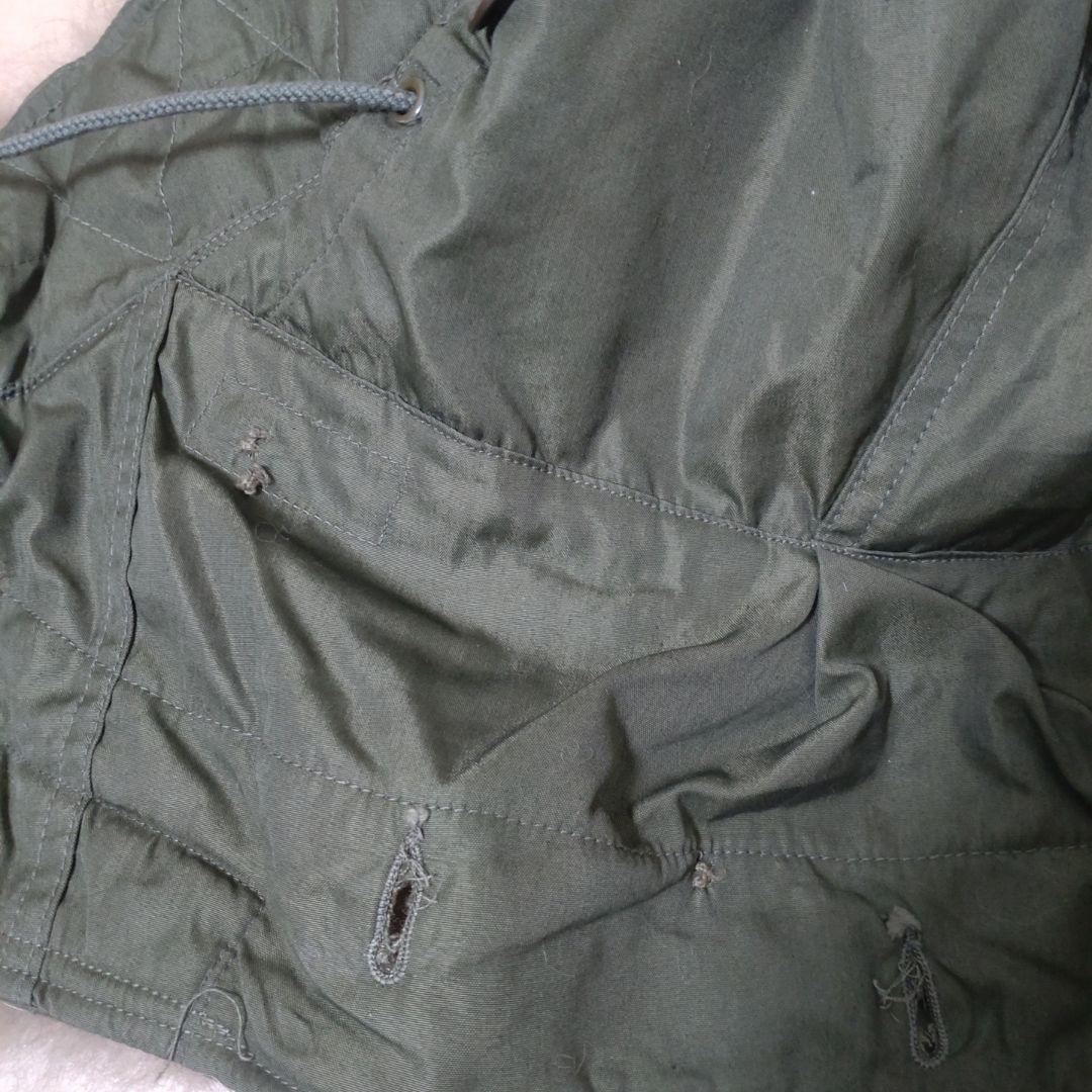 50s アメリカ軍 実物 M51 フード コヨーテファー ワイヤー付き 米軍実物