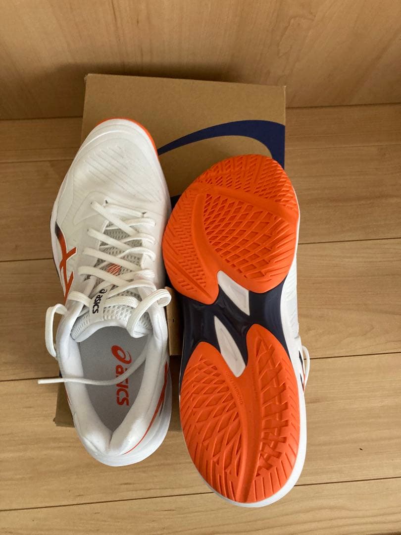 asics SKY ELITE FF 3 28.0cm ホワイト/オレンジ