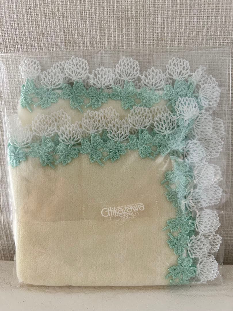 新品　近沢レース　シロツメクサ