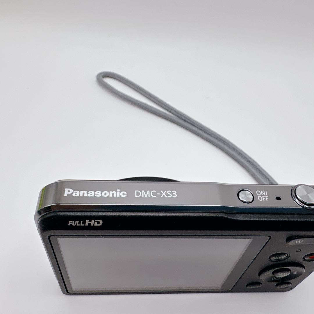 美品Panasonic LUMIX DMC-XS3-K ブラック パナソニック