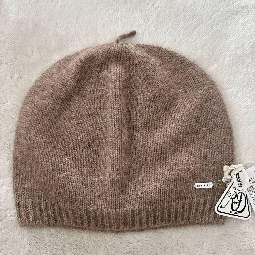 R&D.M.Co- オールドマンズテーラー　エコカシミヤベレー帽子　未使用品
