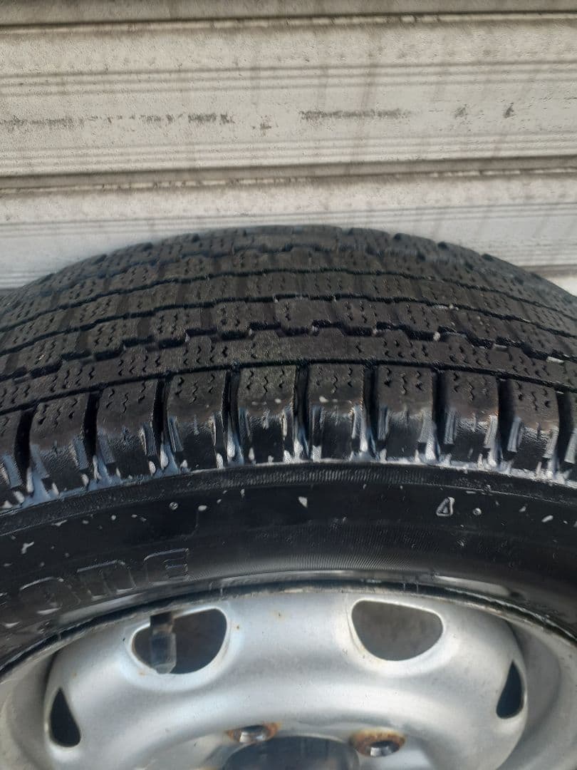 軽トラ ハイゼットトラック ブリジストン スタッドレスタイヤ&ホイール