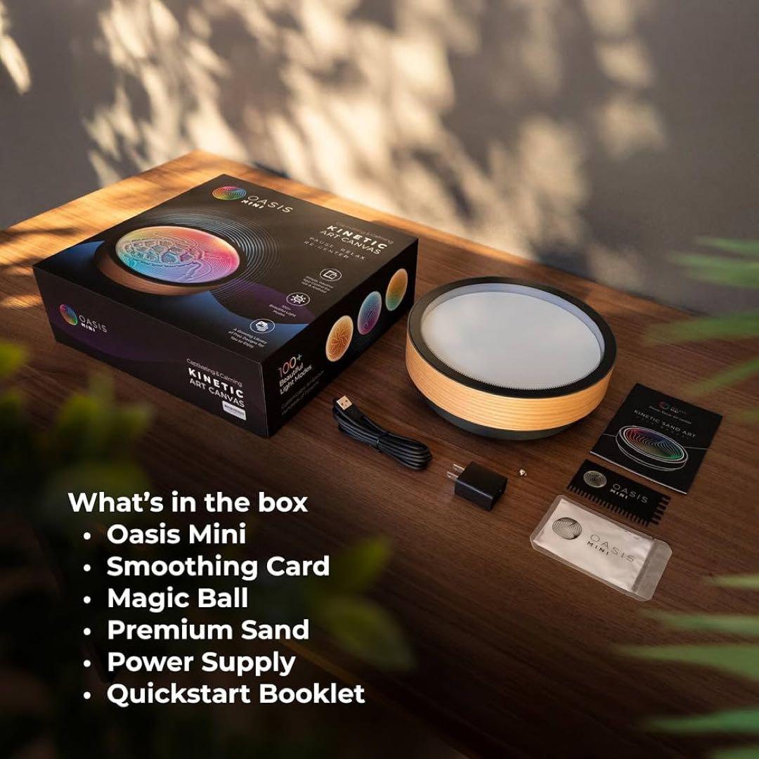 oasis mini サンドアート！アプリでアートを描けます