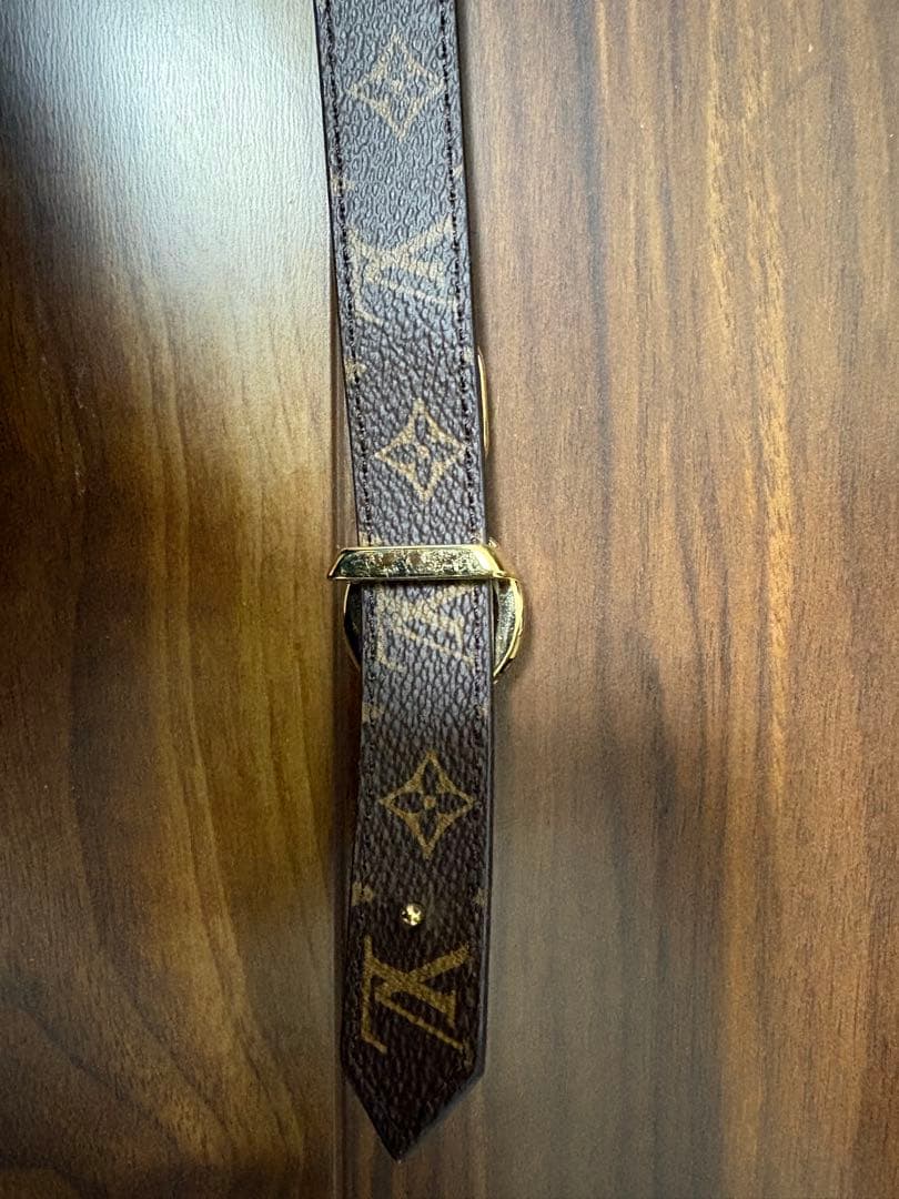 ルイヴィトンリバーシブルゴールド金具 ベルト