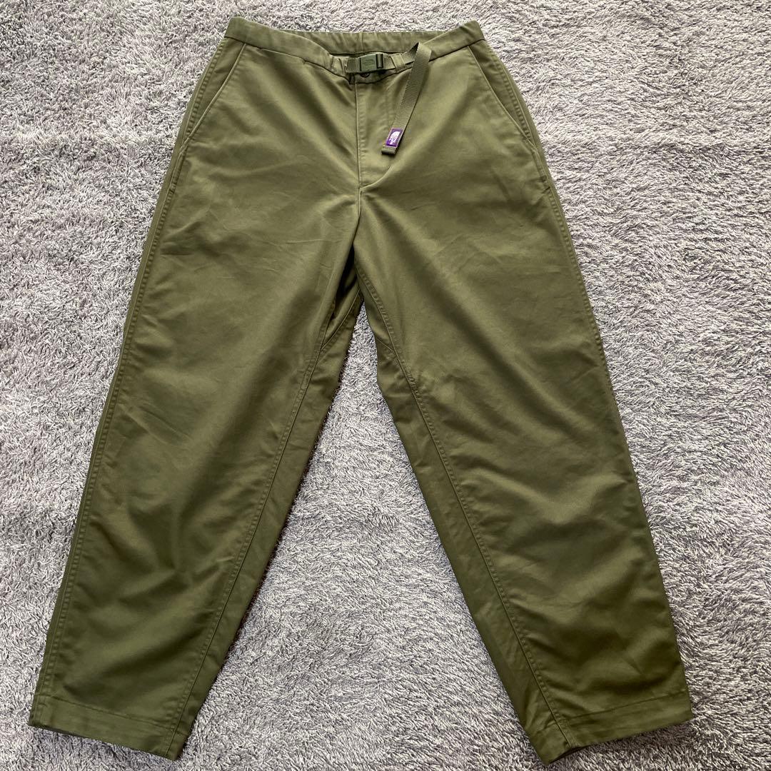 ノースフェイス　パープルレーベル　サイズ30 チノパン　カーキ　ワイドパンツ
