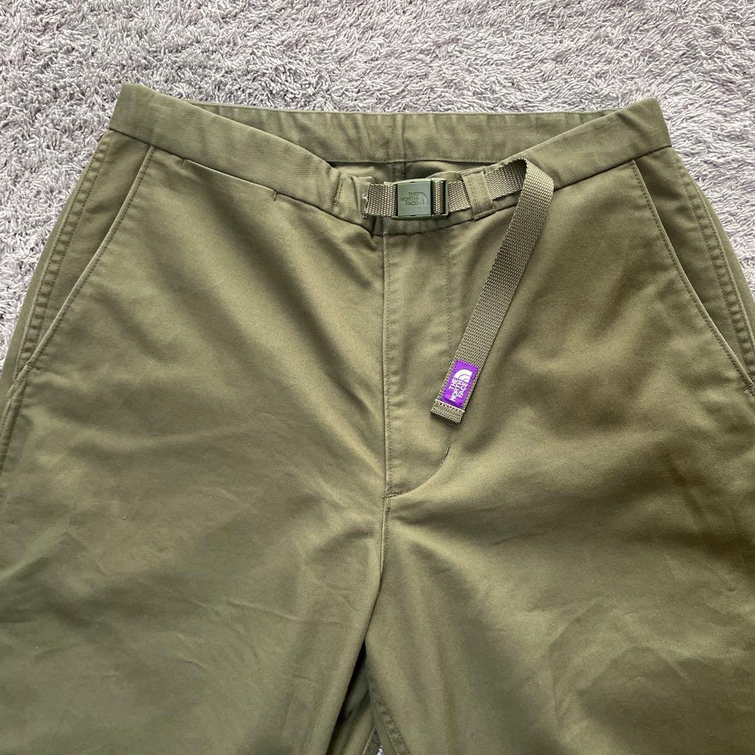 ノースフェイス　パープルレーベル　サイズ30 チノパン　カーキ　ワイドパンツ