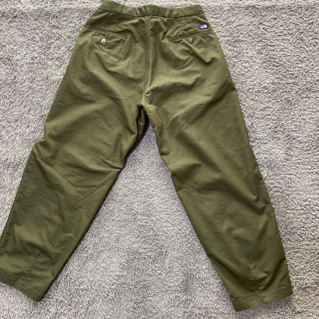 ノースフェイス　パープルレーベル　サイズ30 チノパン　カーキ　ワイドパンツ
