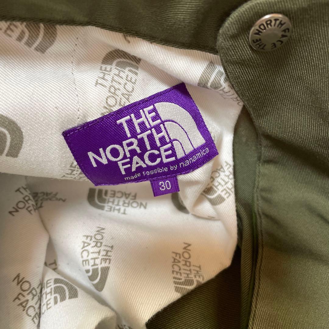 ノースフェイス　パープルレーベル　サイズ30 チノパン　カーキ　ワイドパンツ