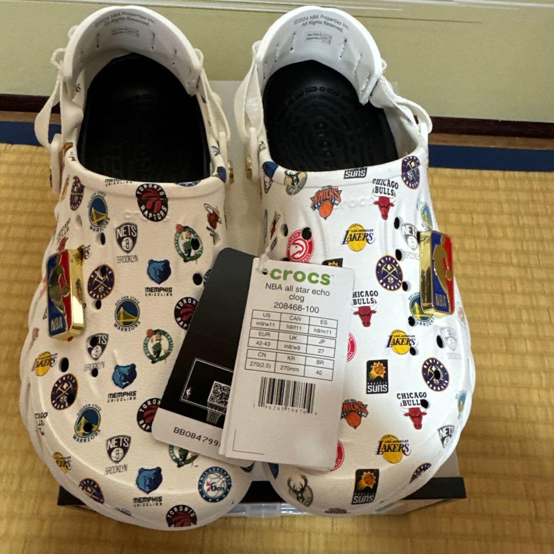 靴 Crocs Clog Nba 27cm.