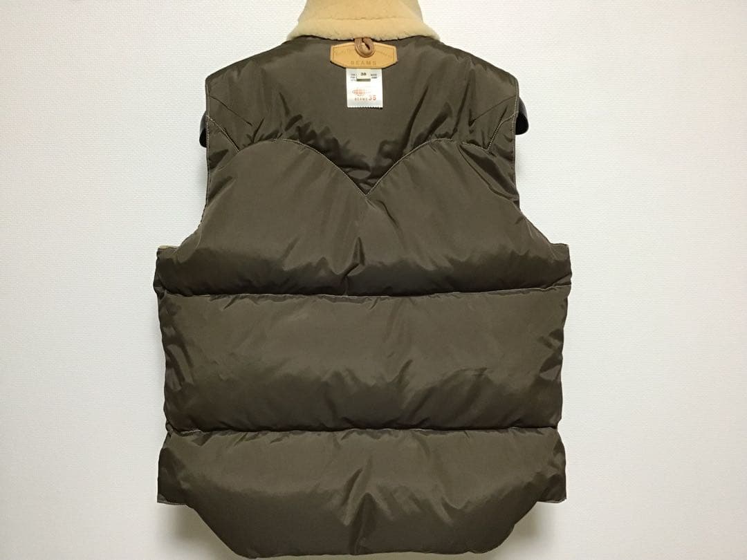 Rocky MountainFeatherbedビームス別注ダウンベスト　38