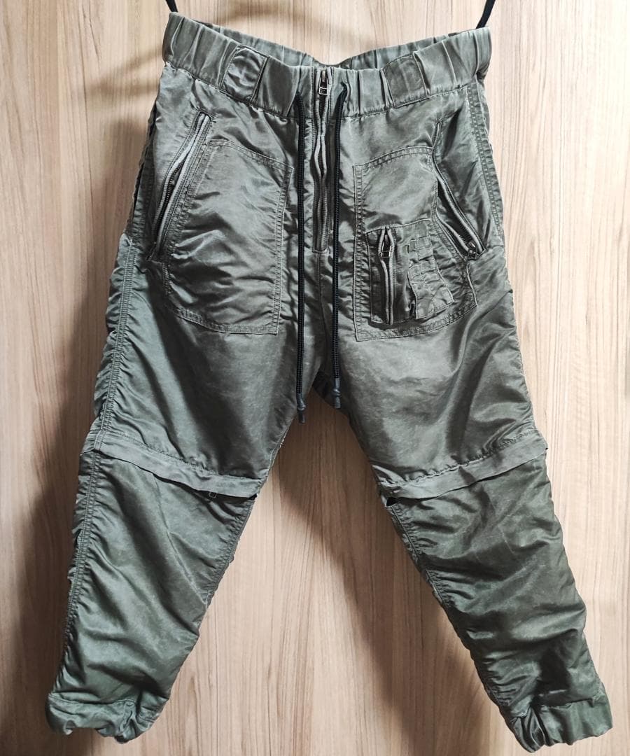 RIPVANWINKLE PARACHUTE PANTS パラシュートパンツ