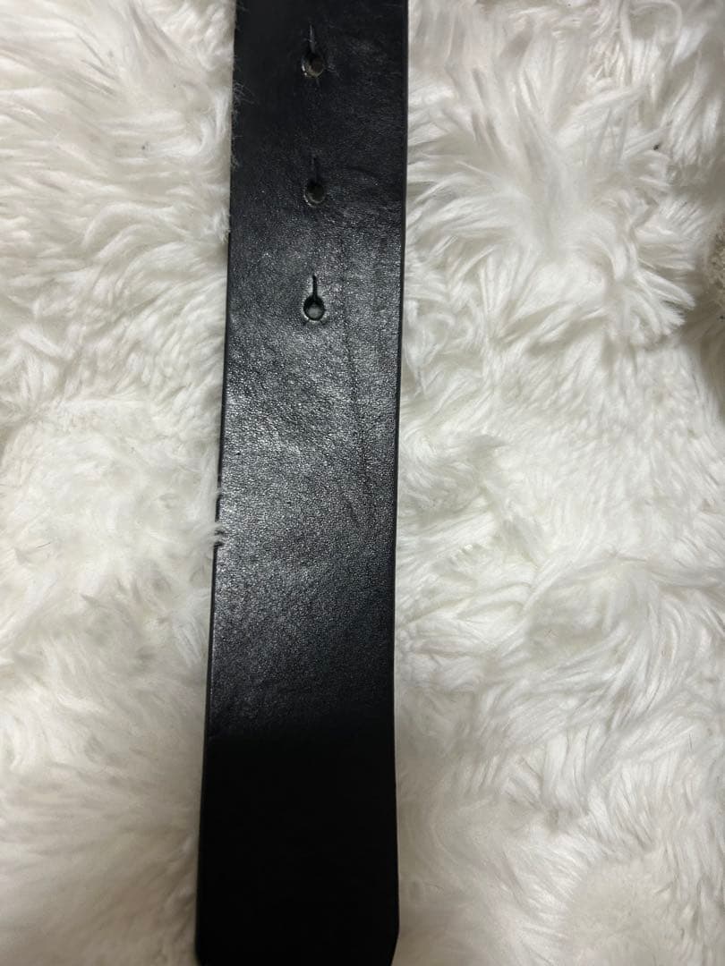 DIESEL レザー ベルト ストーン付き 正規品