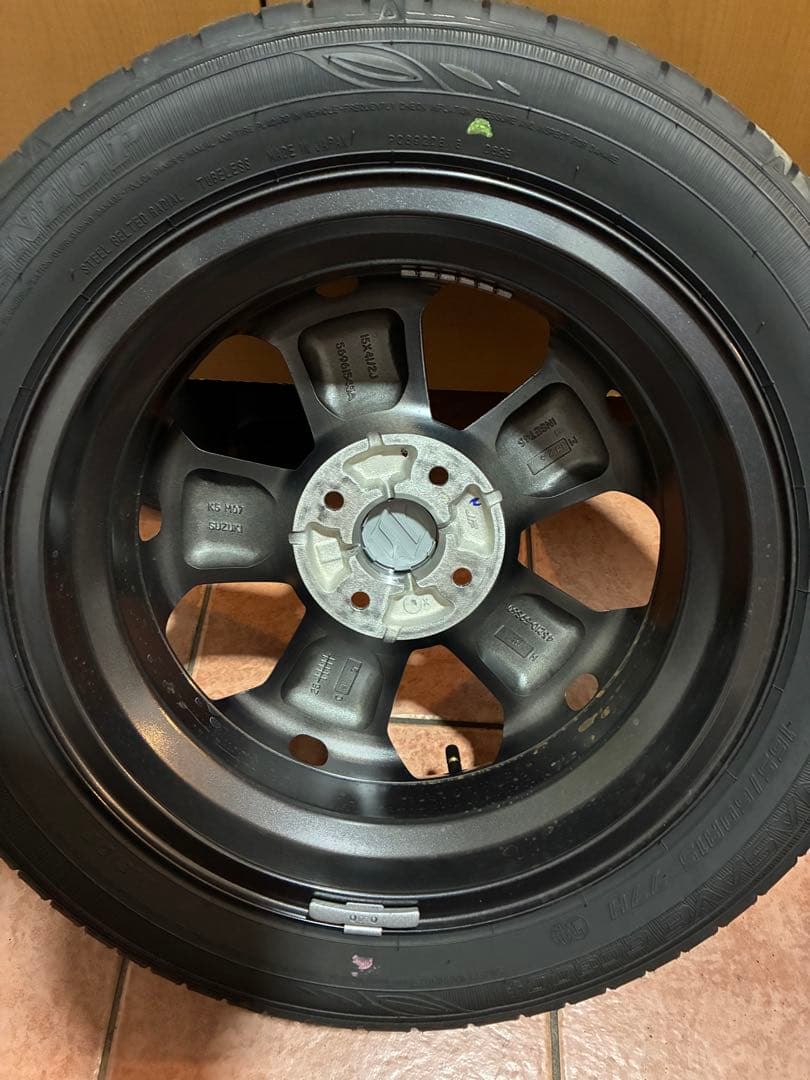 値下げします！ 新車外し スズキハスラータフワイルド　純正タイヤホイールセット