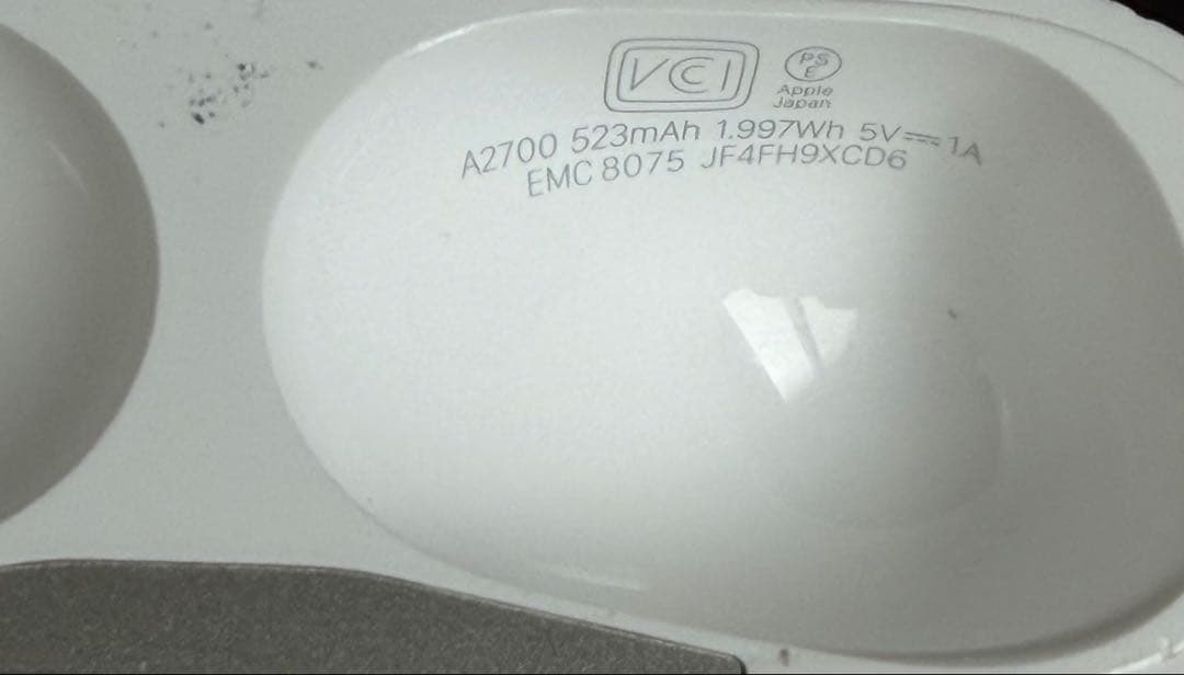 AirPods Pro 第2世代 純正イヤーチップ新品付 動作良好 キズあり