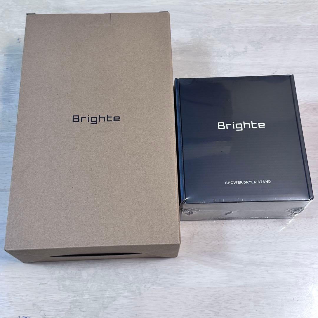 【新品未開封】Brighte ブライト シャワードライヤー 専用スタンド付