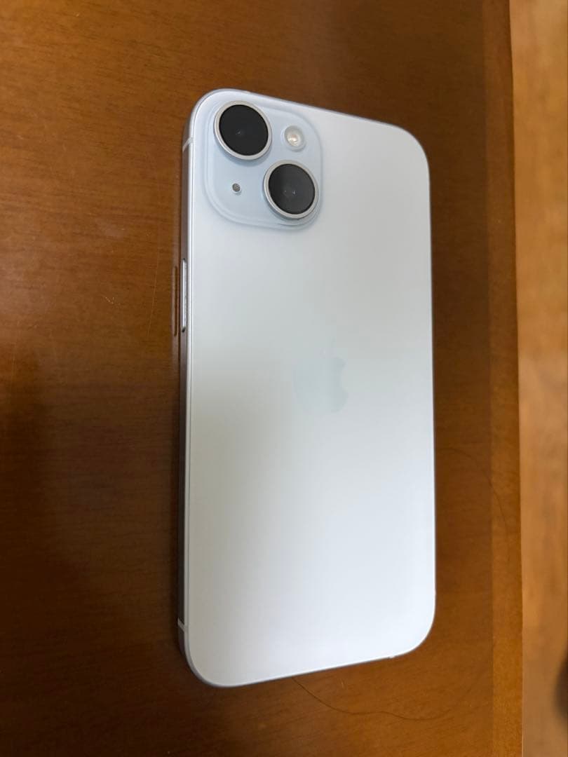 ［傷なし美品］iPhone15 ブルー128GB 本体SIMフリー　箱、充電器付