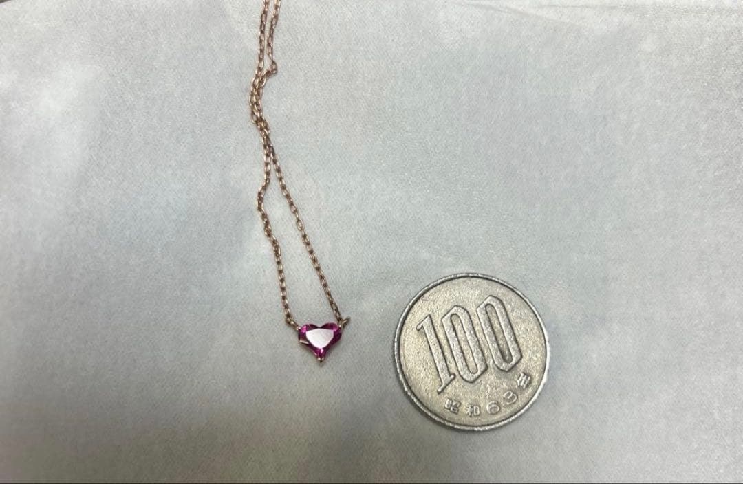 ヴァンドーム青山　ハート型ネックレス