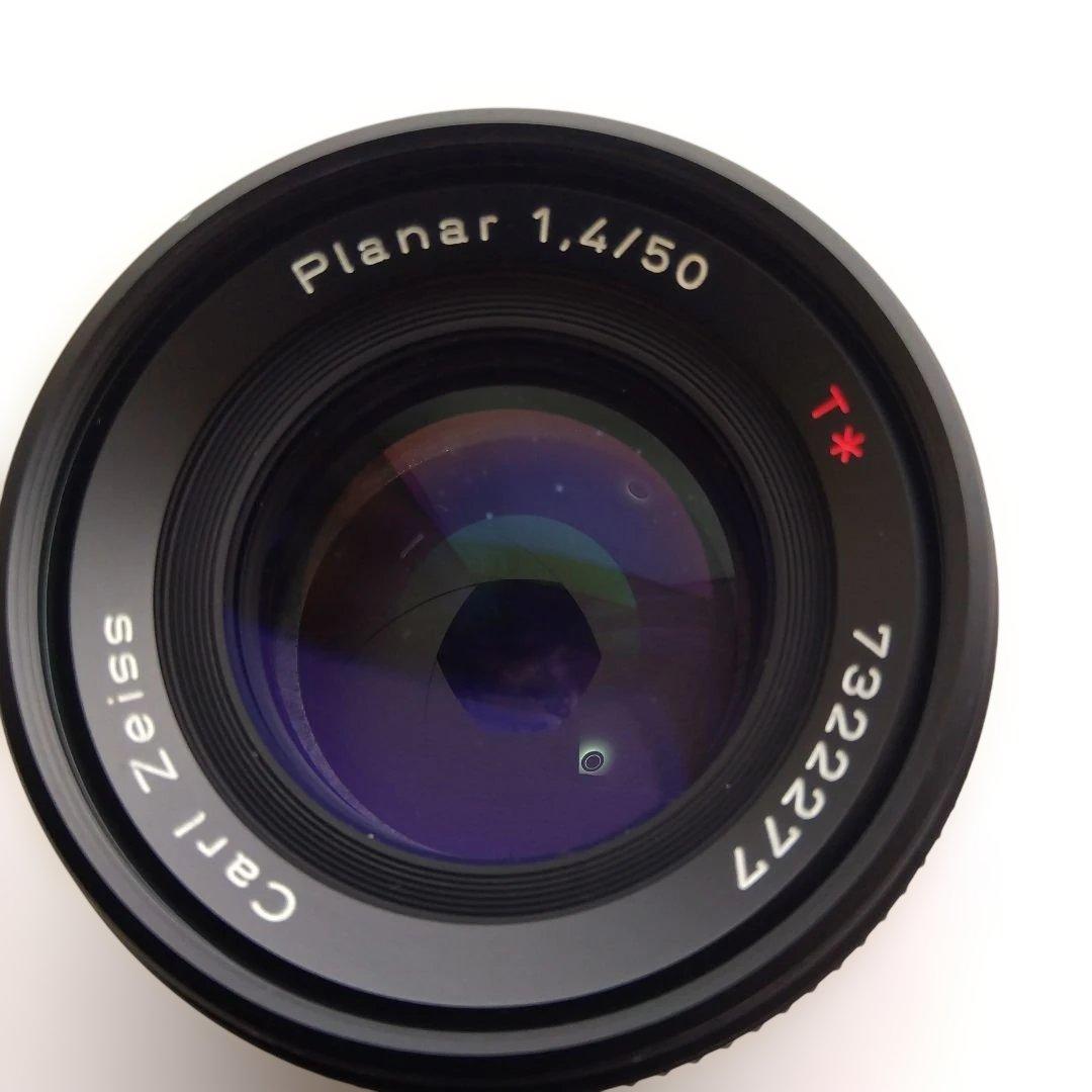 Carl Zeiss Planar 1.4/50レンズ 55ミリ Pフィルター