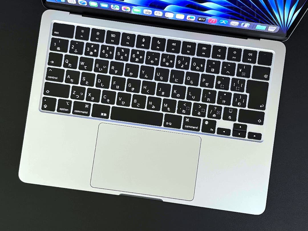 【美品】MacBook Air （M2, 2022）13.6㌅元箱 バッテリー◎