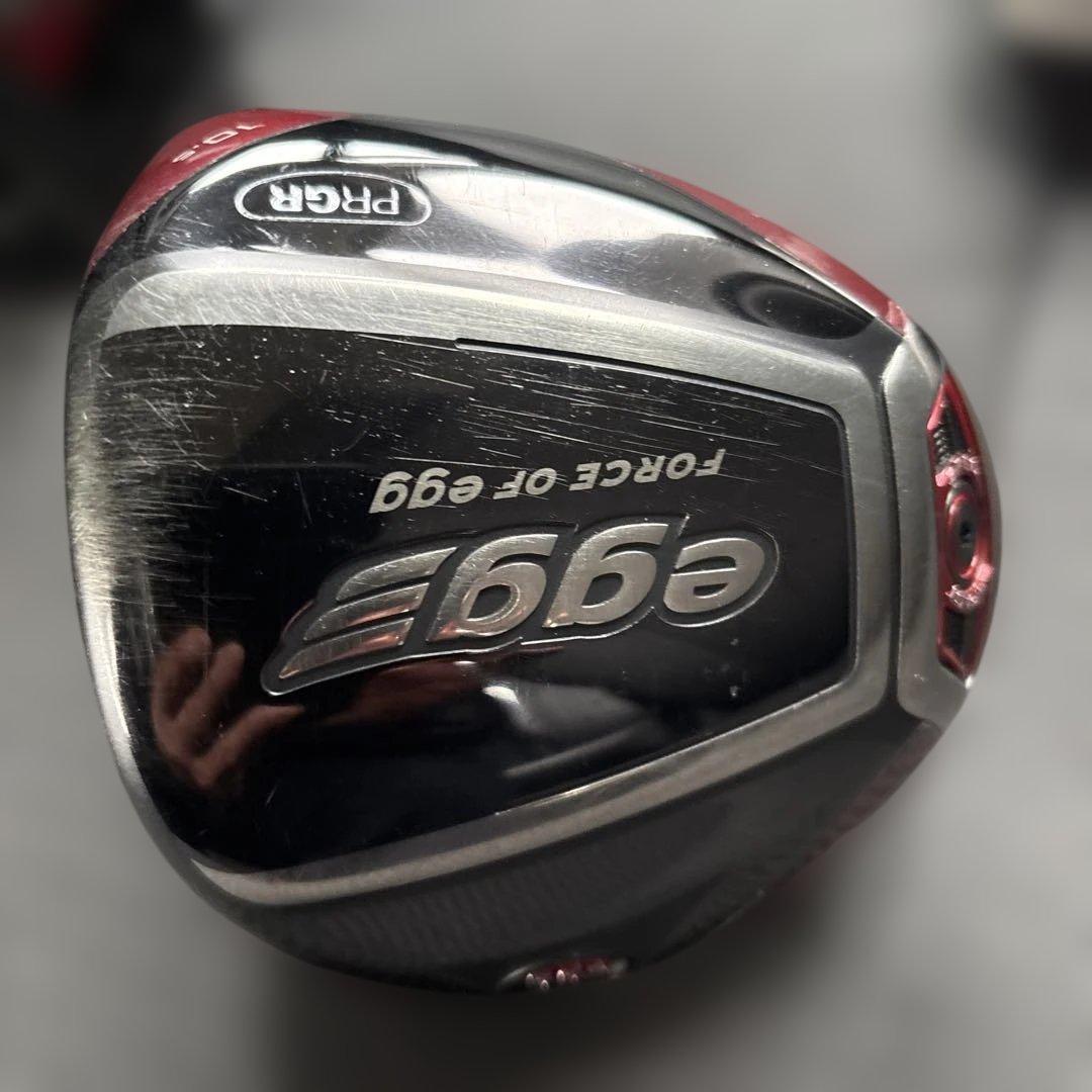 プロギアエッグドライバーヘッドカバー付き