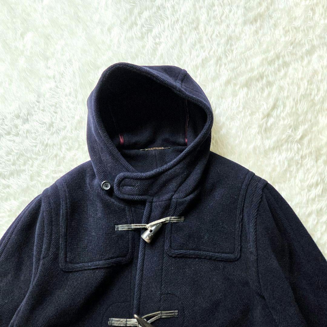 あにあに様希少✨FIRST 英国製 ダッフルコート ヘリンボーン メルトン　M