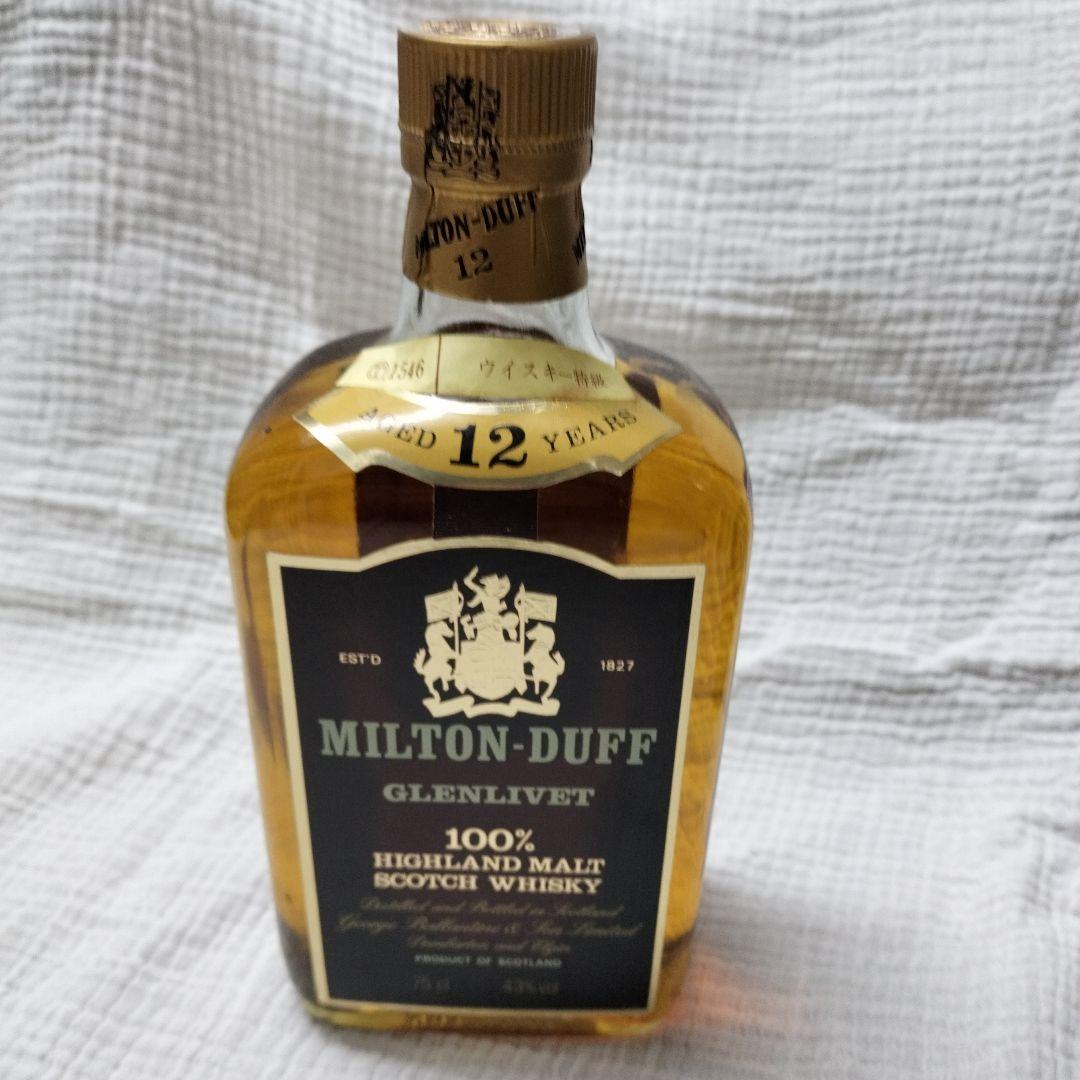 MILTON-DUFF Glenlivet 12 Years ウイスキー