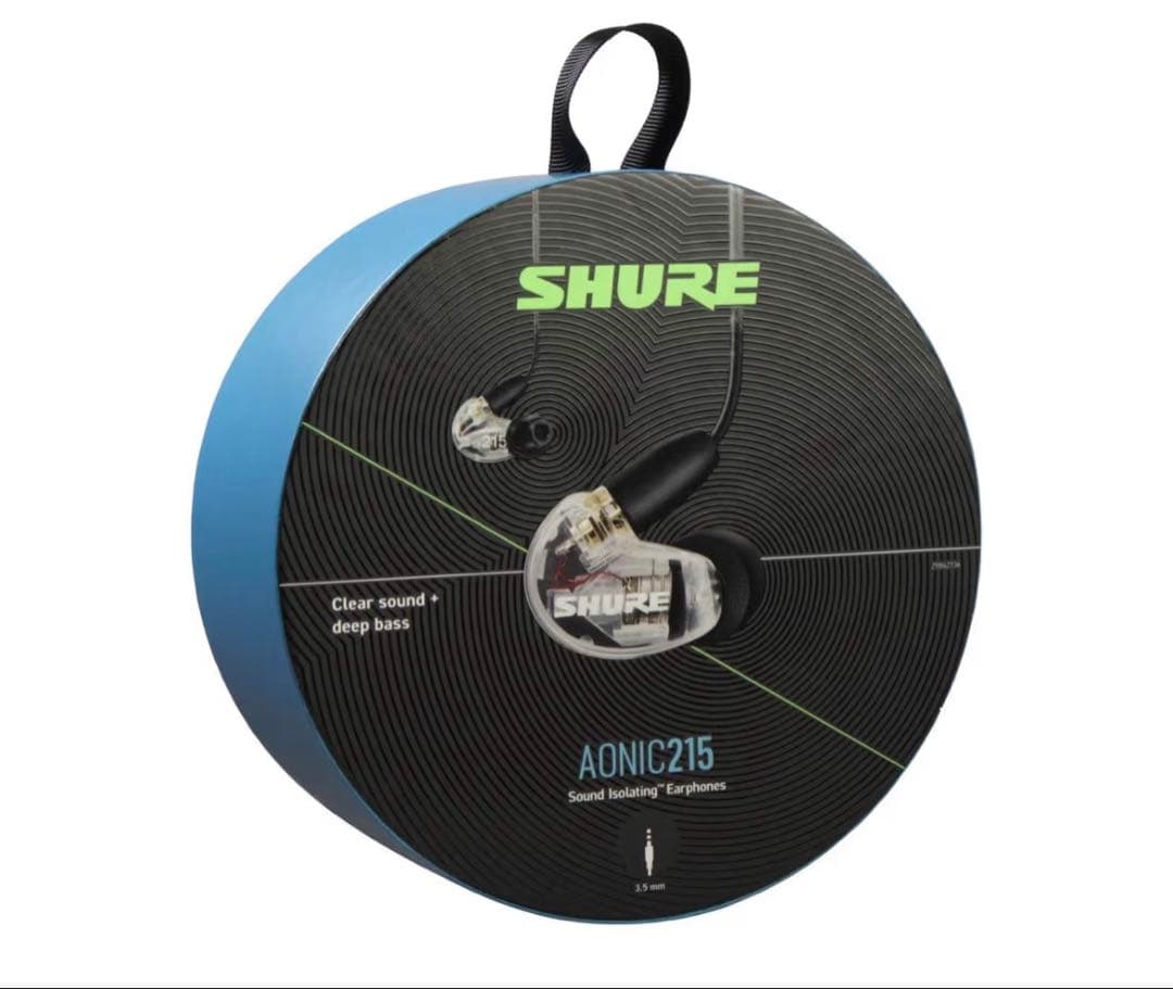 SHURE イヤホン AONIC 有線 マイク付き 2点セット