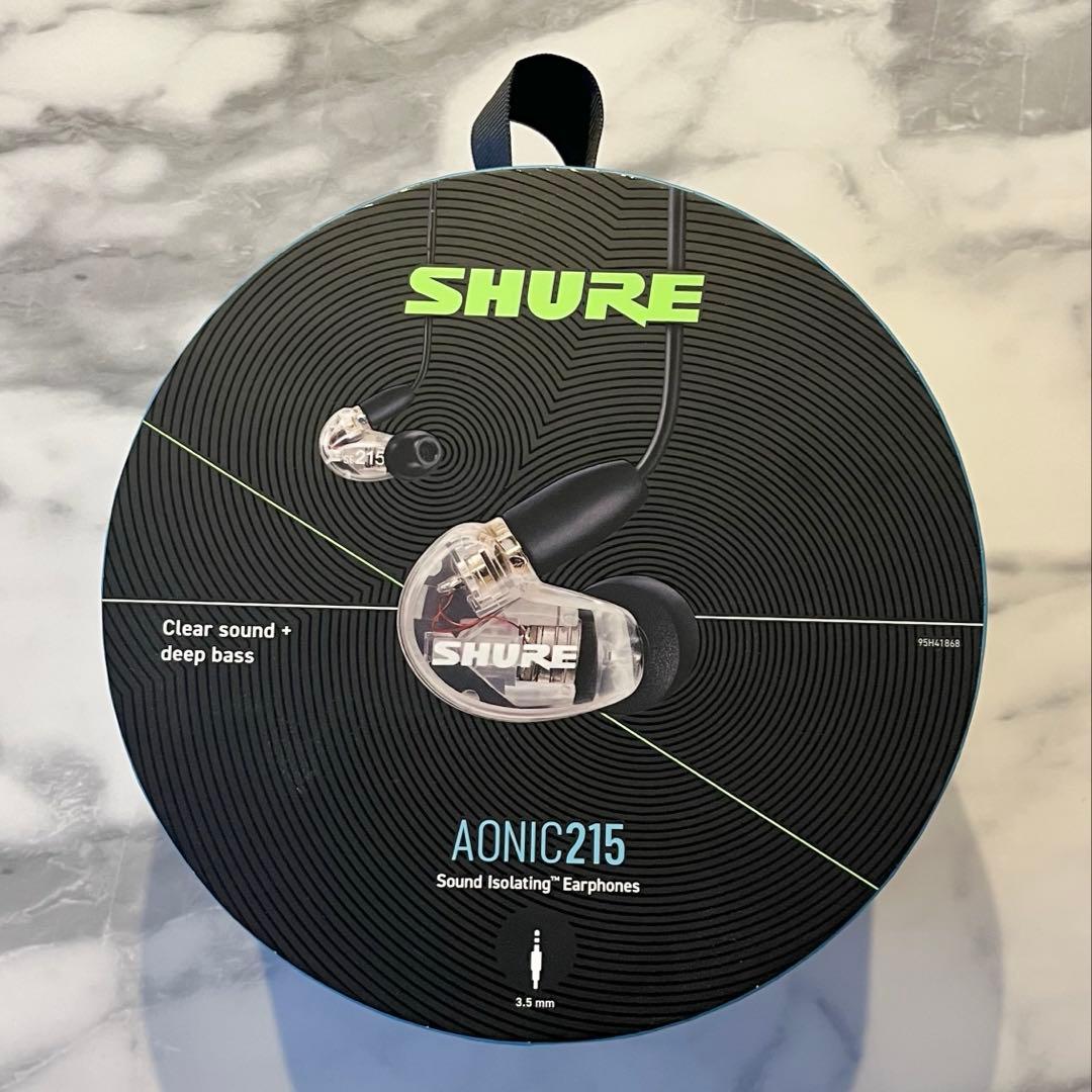 SHURE イヤホン AONIC 有線 マイク付き 2点セット