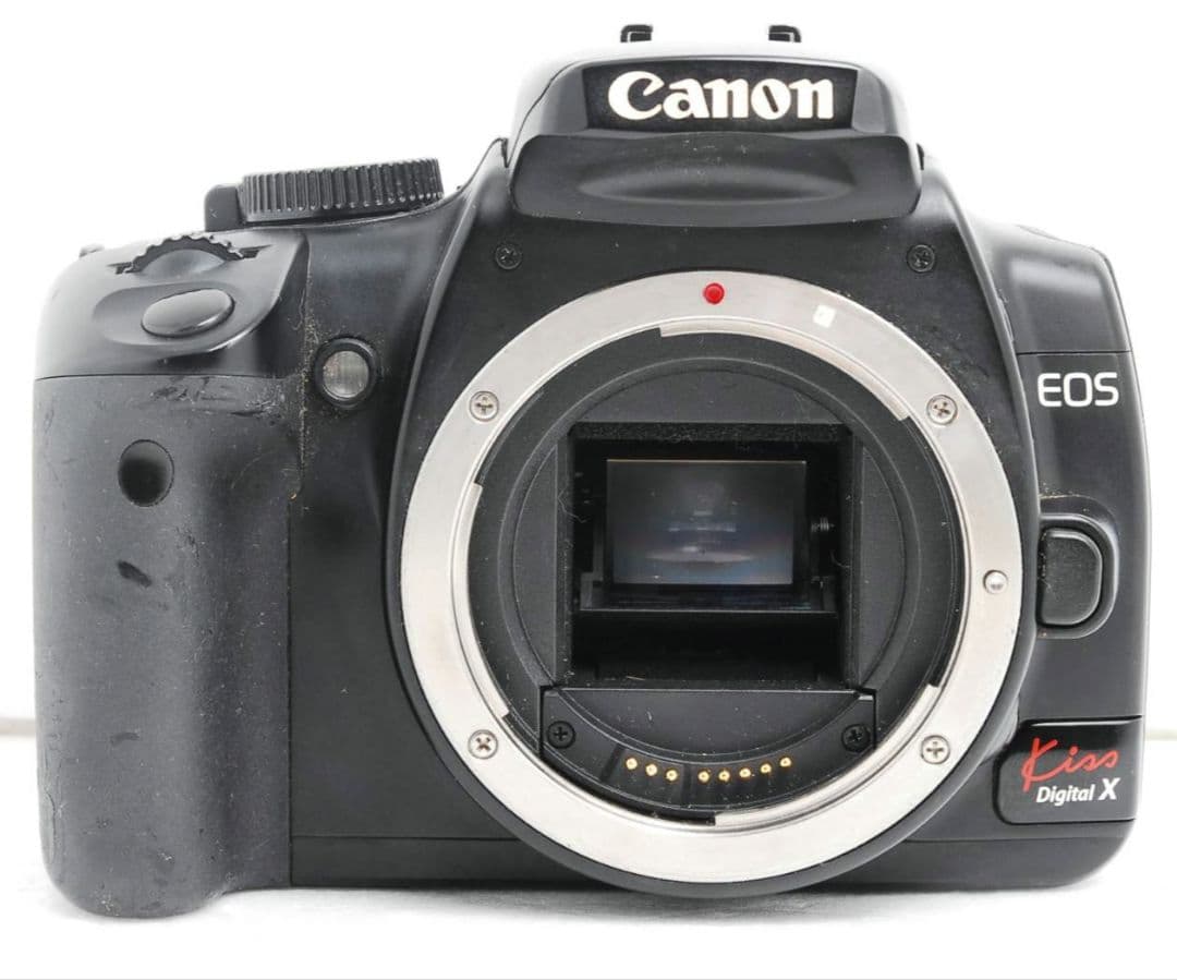 CANON　EOS　KissX 初心者　おまけ超望遠レンズ　一眼レフ　キャノン