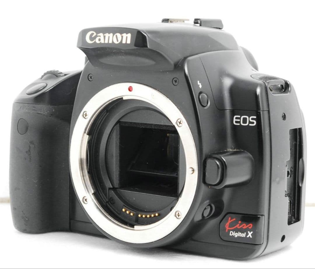 CANON　EOS　KissX 初心者　おまけ超望遠レンズ　一眼レフ　キャノン